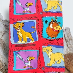 Vintage Lion King Twin Sheet